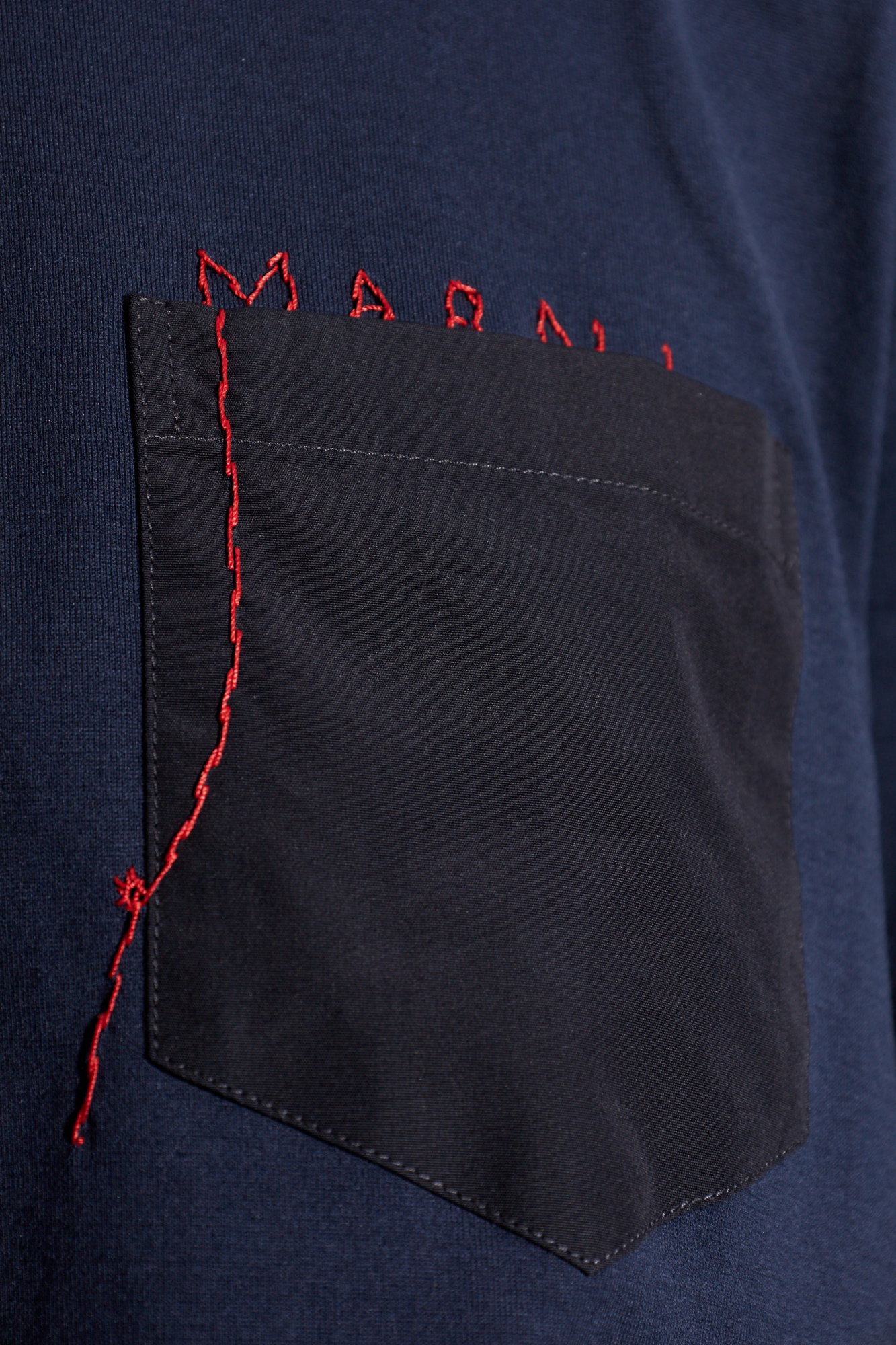 Marni Asymmetric t-shirt with logo | Women's | Vitkac